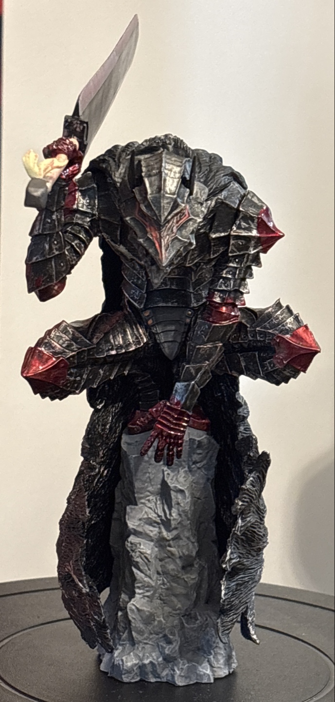 Berserk Guts Armor Statue Figurine