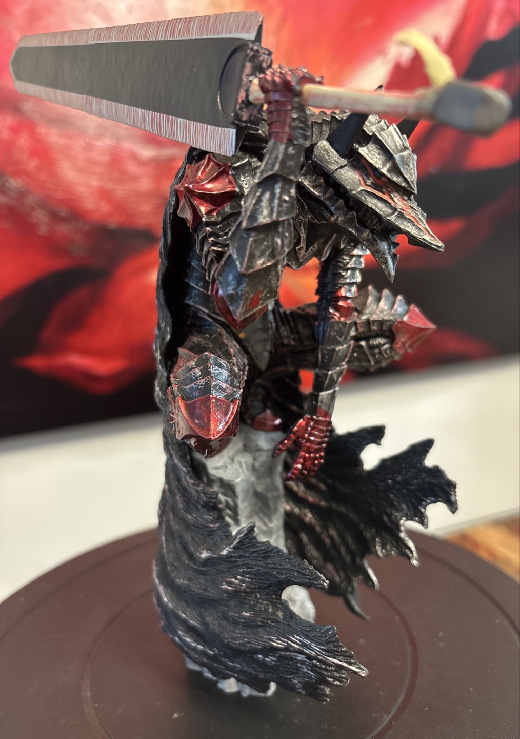 Berserk Guts Armor Statue Figurine - photo 2
