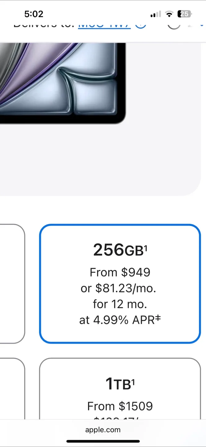 iPad Air 4th Gen 256GB - Excellent Condition image indicator(6)