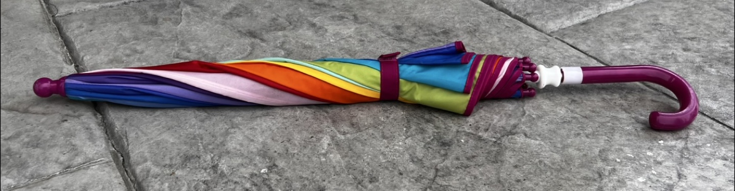 Rainbow Umbrella - Fun & Colourful! - photo 3