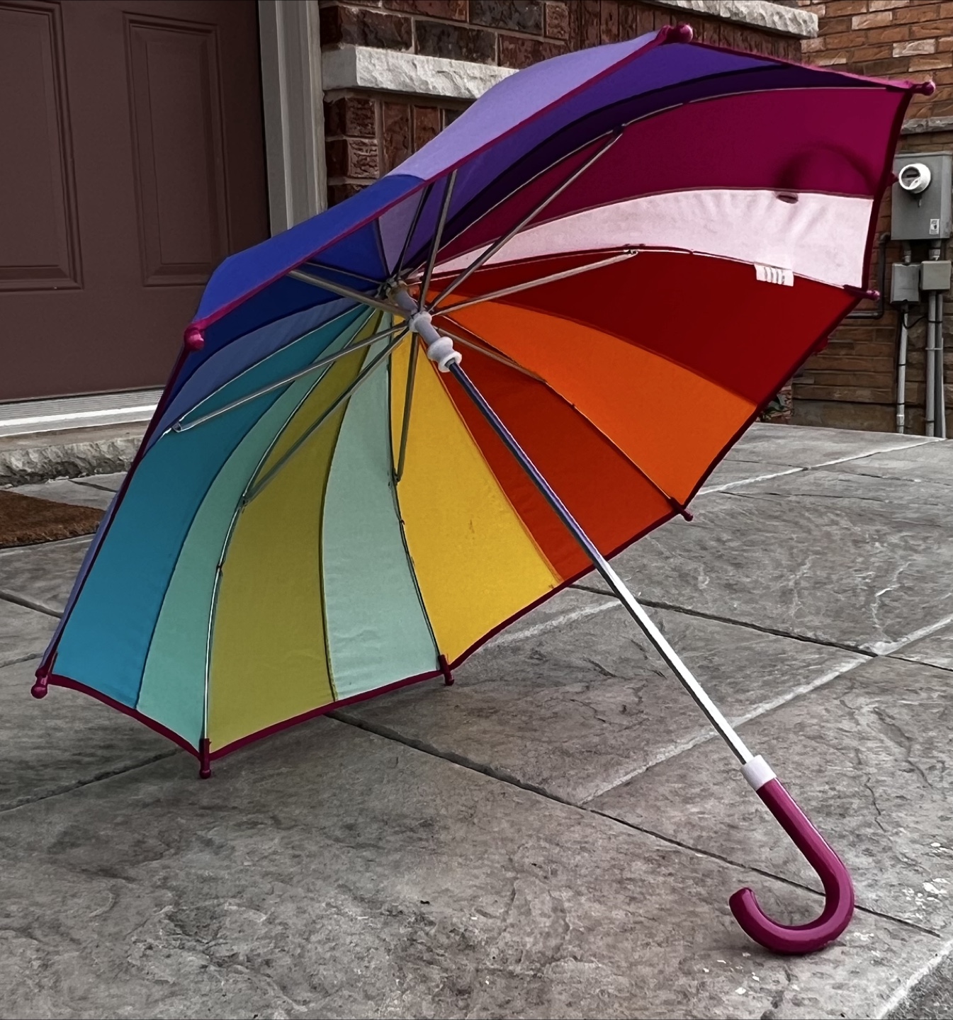Rainbow Umbrella - Fun & Colourful! - photo 2
