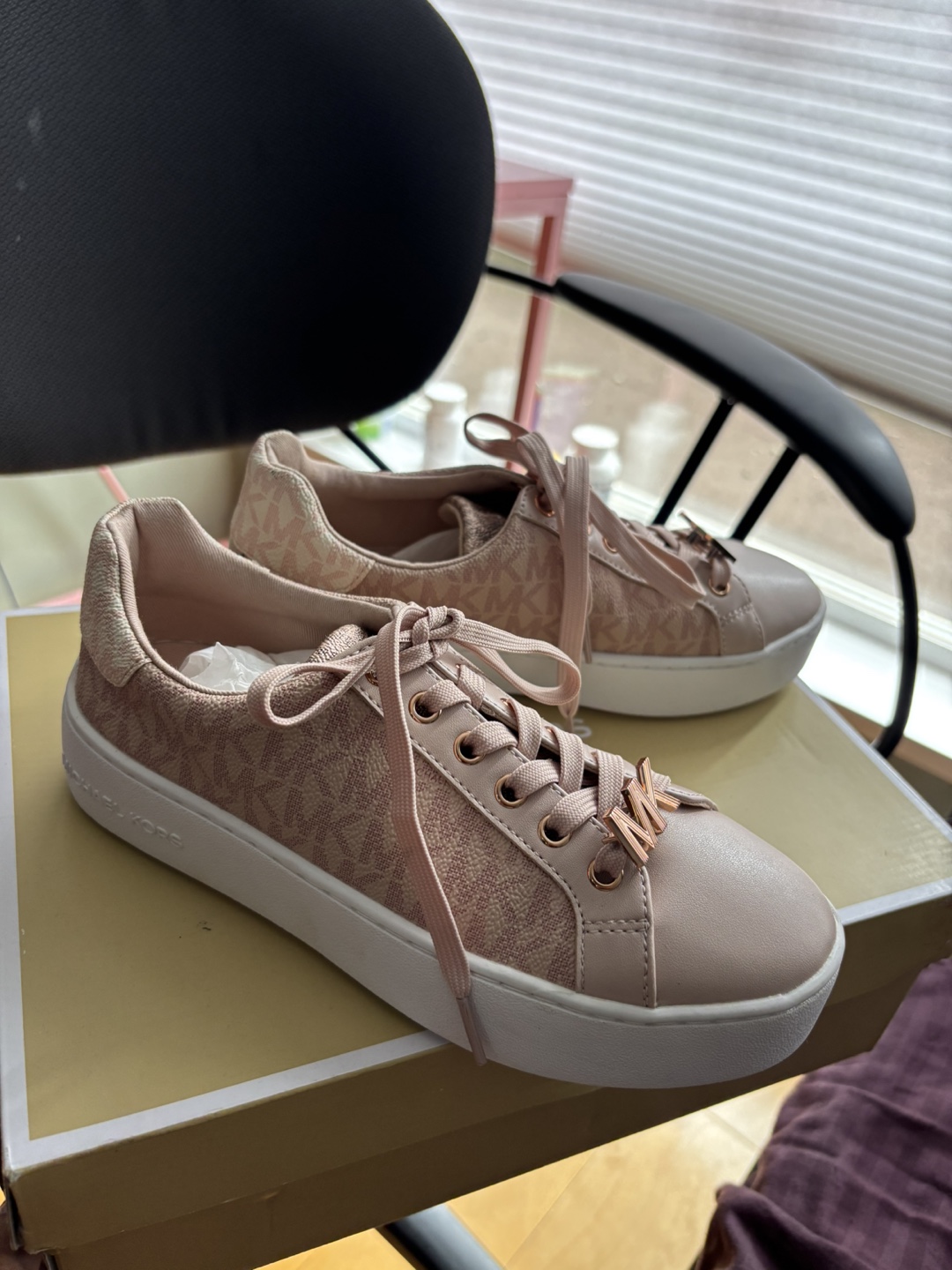Michael Kors Pink Sneakers - Size 5.5 - photo 3