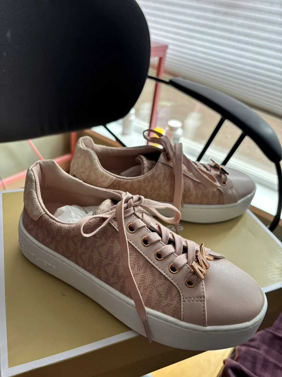 Michael Kors Pink Sneakers - Size 5.5
