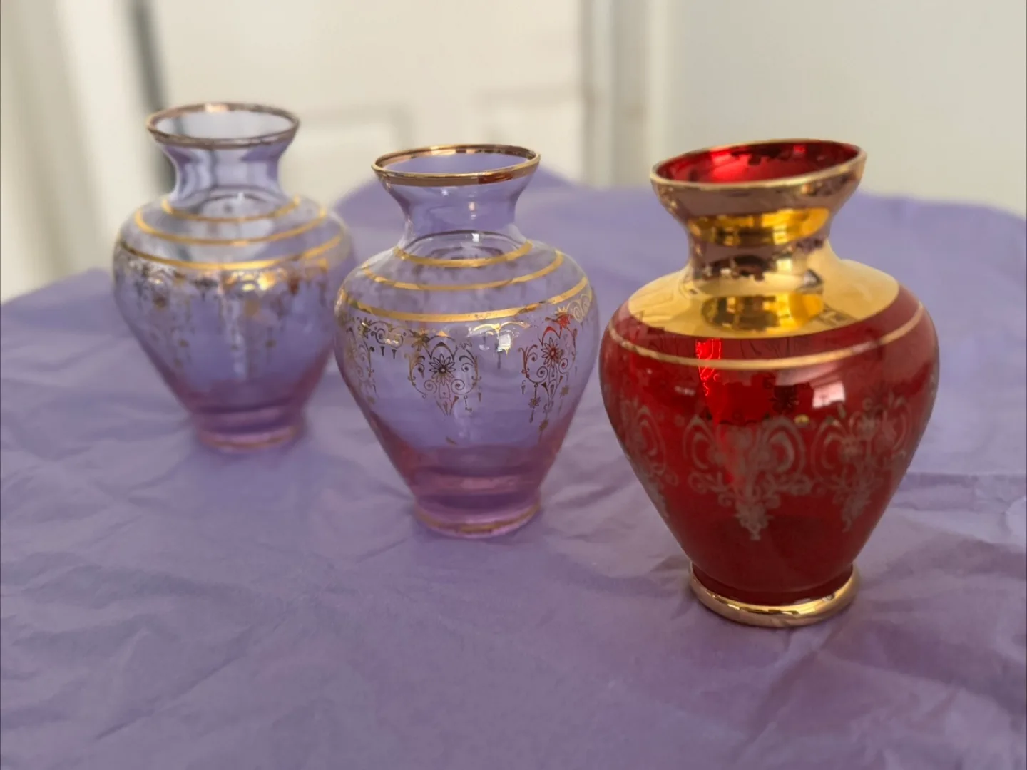 Murano Glass Vases Italy image indicator(2)