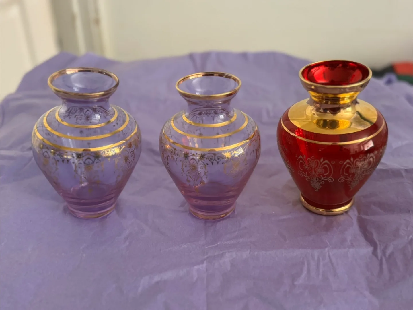 Murano Glass Vases Italy image indicator(3)