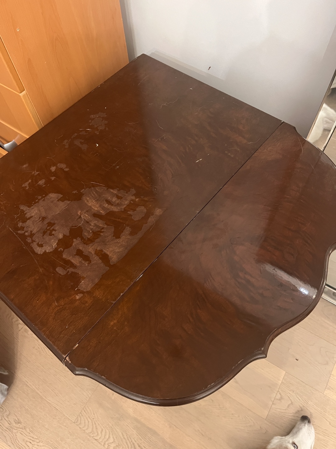 Vintage drop leaf tea table - photo 3