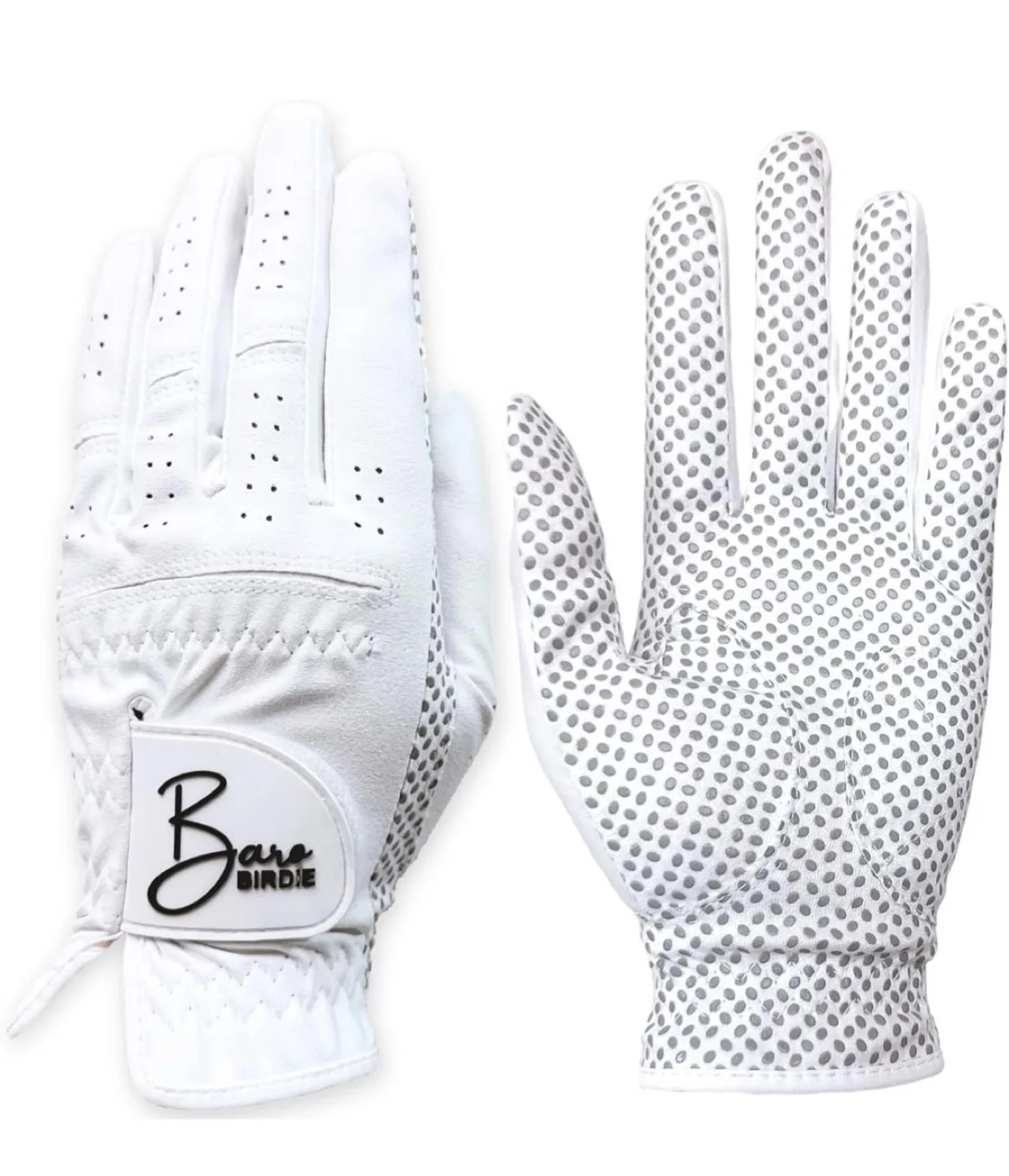 Bars Birdie White Golf Glove - Size M image indicator(5)