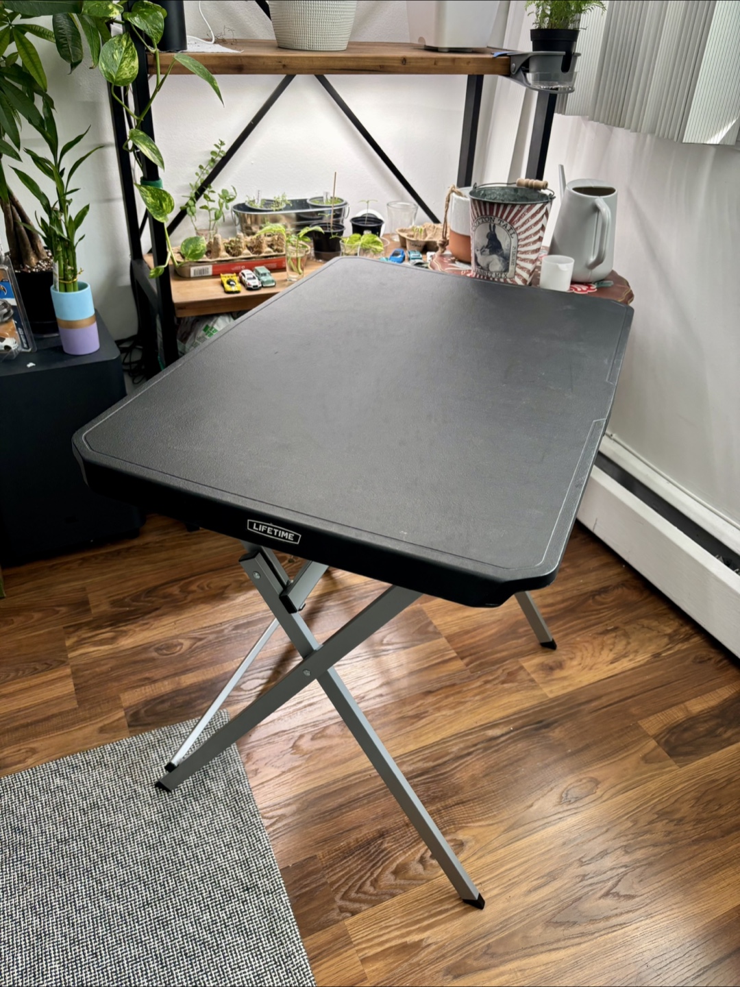 Lifetime Black Folding Table - photo 2