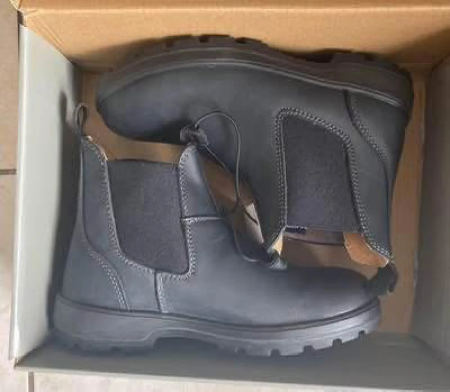 Aquatherm black boots (New) (Size 7) thumbnail
