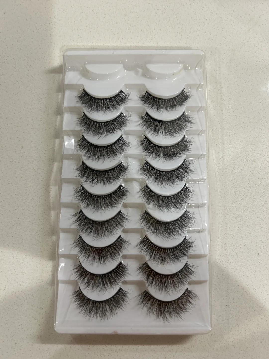 False Eyelashes Set - 9 Pairs thumbnail