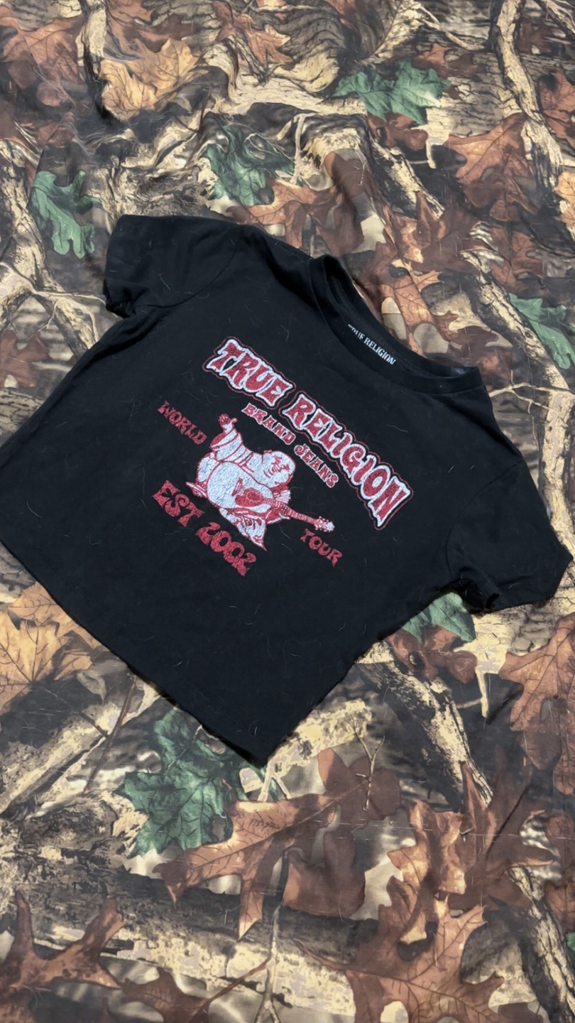 True Religion Black T-Shirt