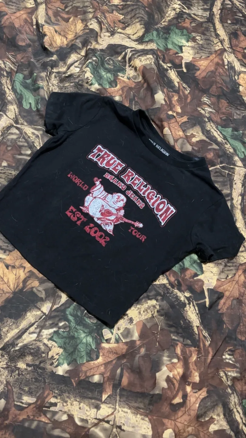 True Religion Black T-Shirt thumbnail