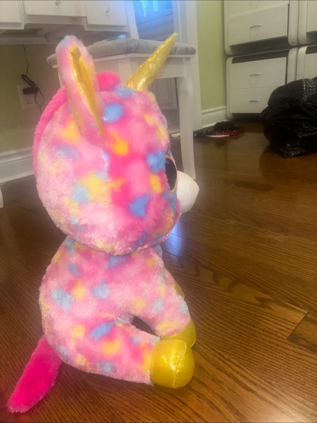 Ty Beanie Boos Heather Unicorn Plush image indicator(4)