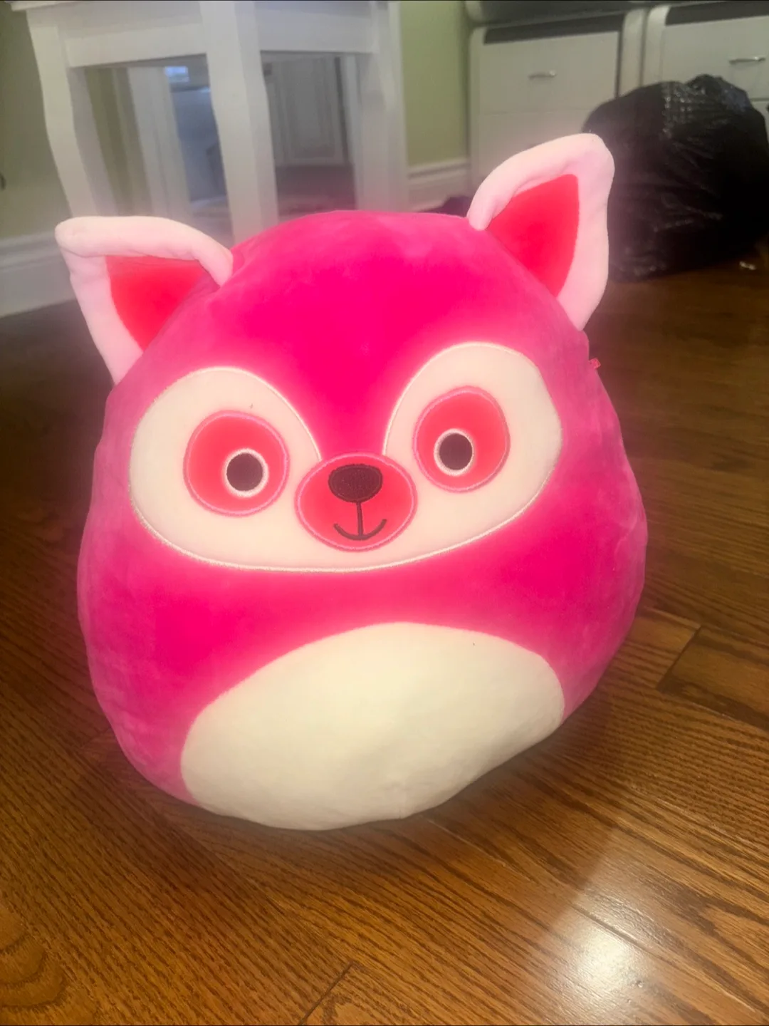 Pink raccoon Squishmallow Plush Toy thumbnail