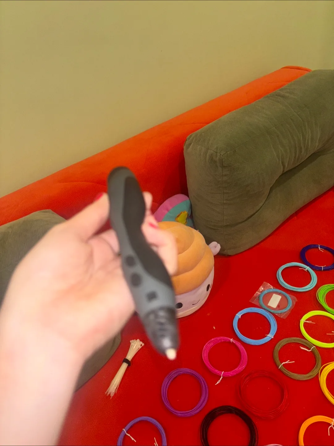 Tecboss 3D Pen + PLA Filament Refills image indicator(6)