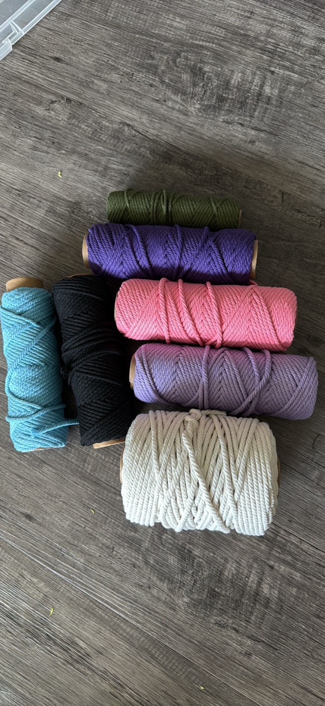 Macrame Cord Bundle - Assorted Colours
