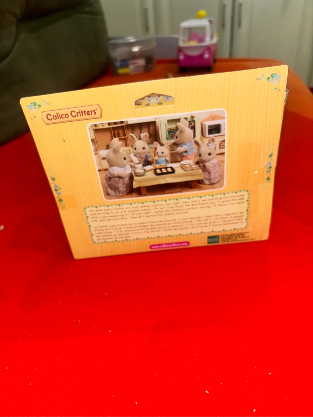 Calico Critters Milk Rabbit Family - New in Box! image indicator(2)