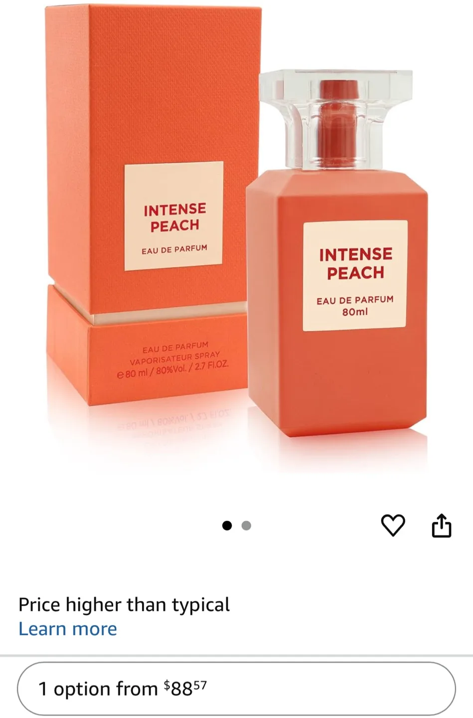 INTENSE PEACH Eau de Parfum 80ml image indicator(3)