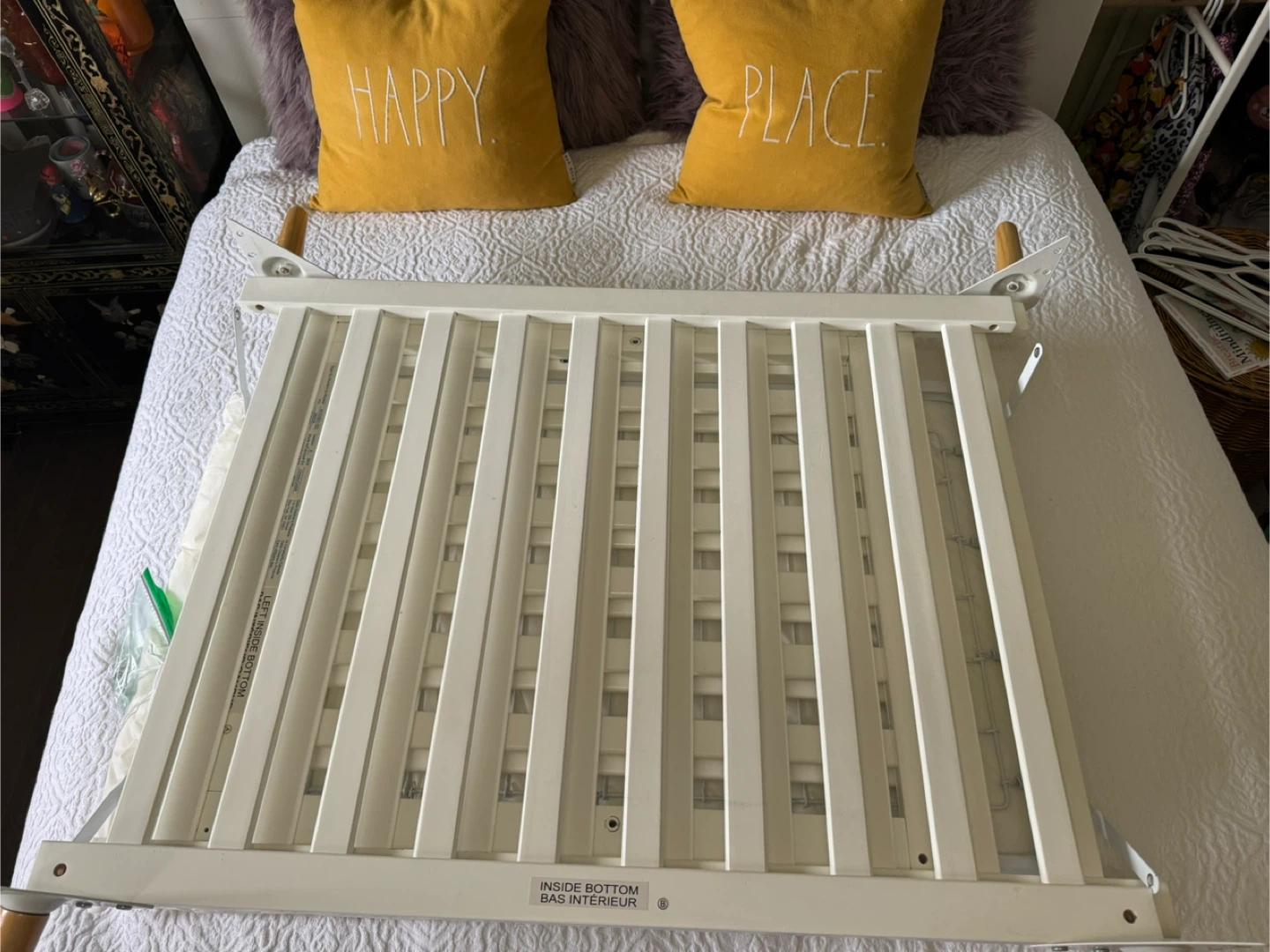 White Baby Crib