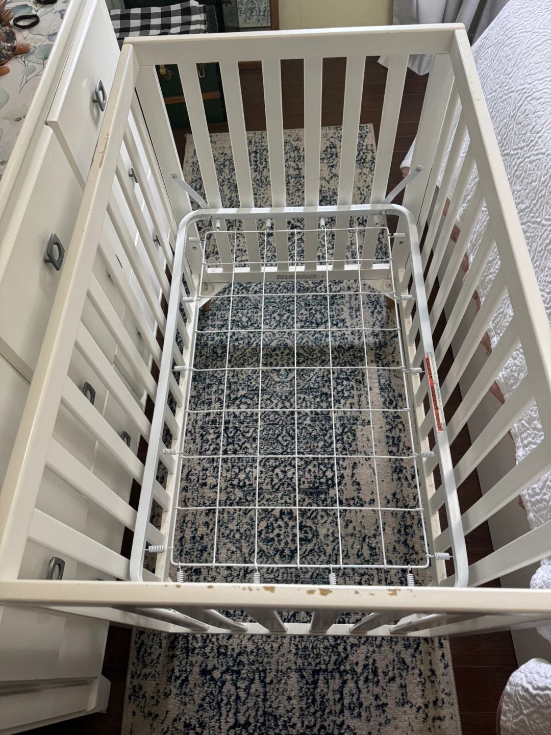 White Baby Crib - photo 3