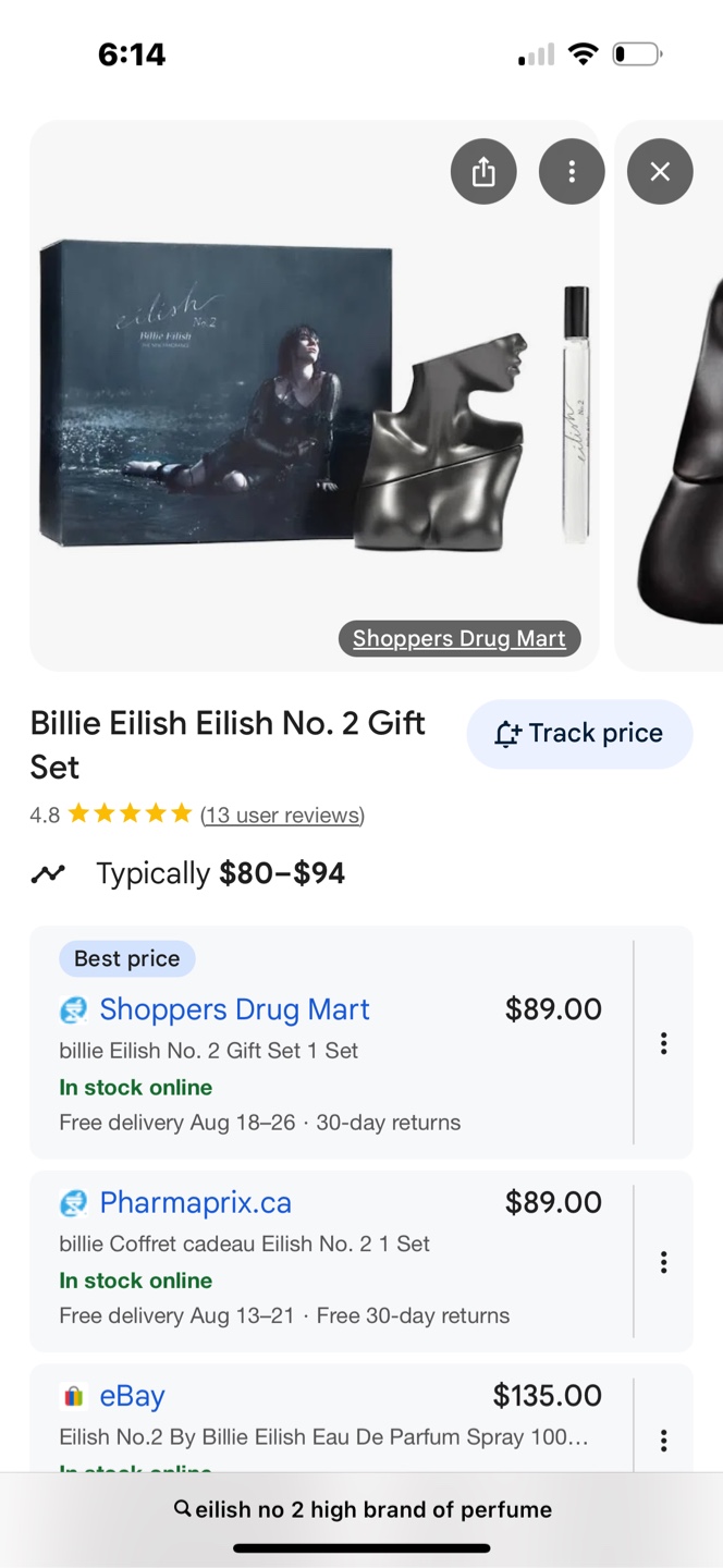 Billie Eilish No. 2 Gift Set