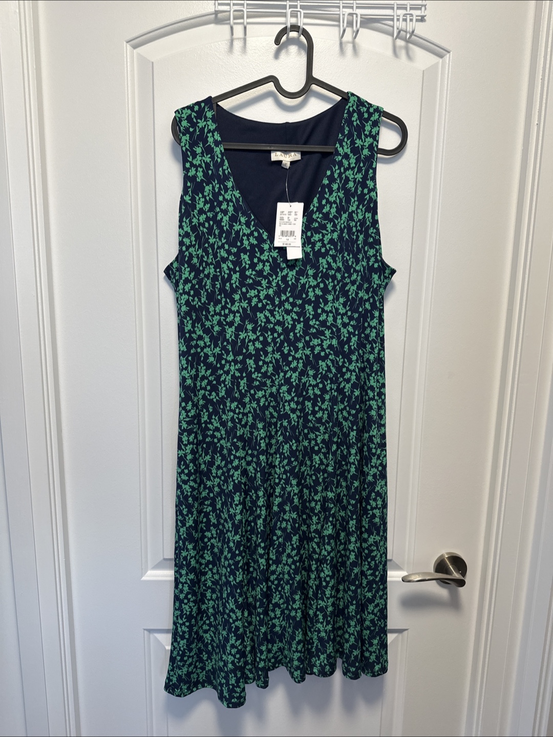 Laura Floral Print Dress - Size 12