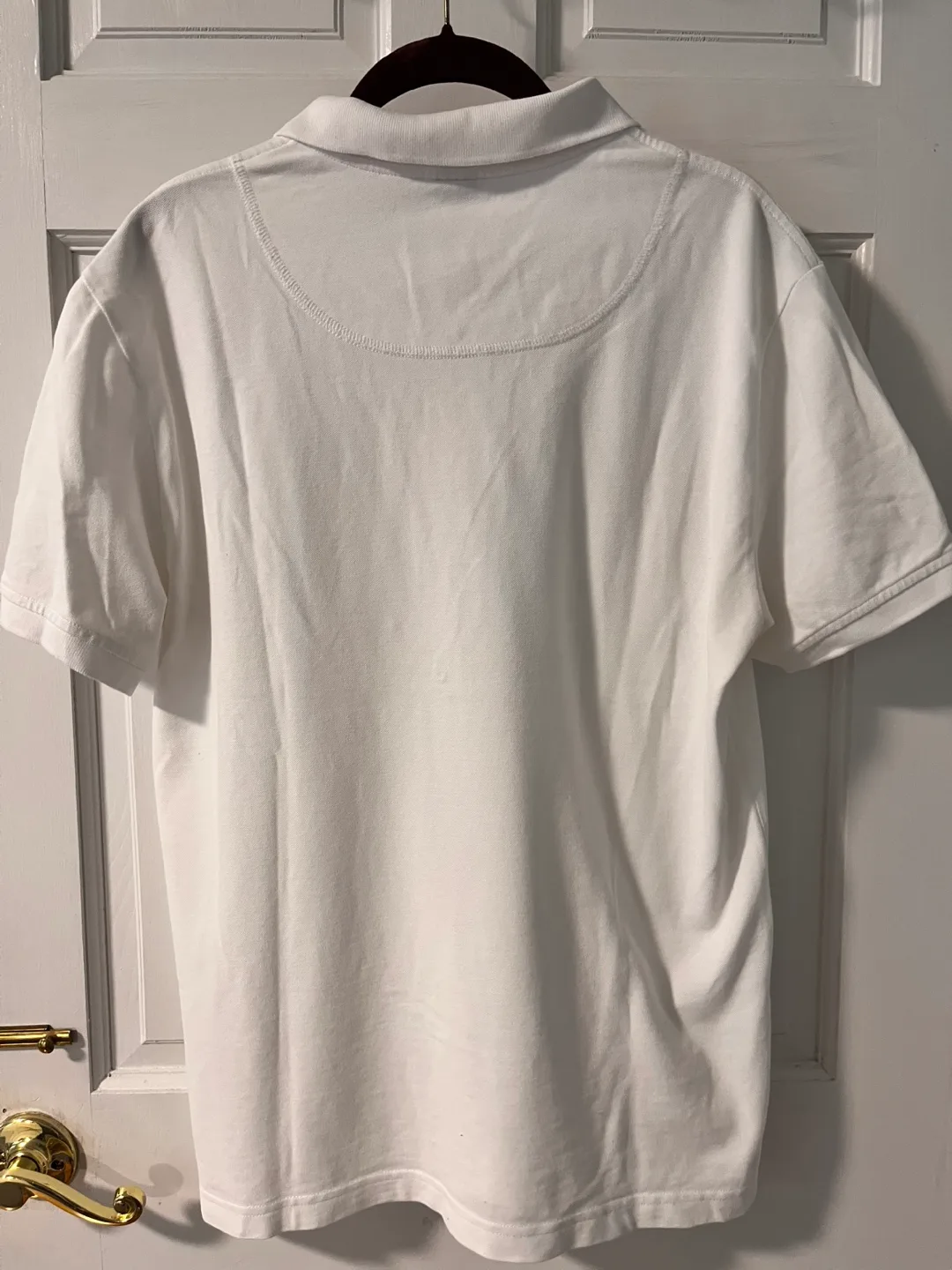 Moose Knuckles White Polo Shirt Size S image indicator(3)