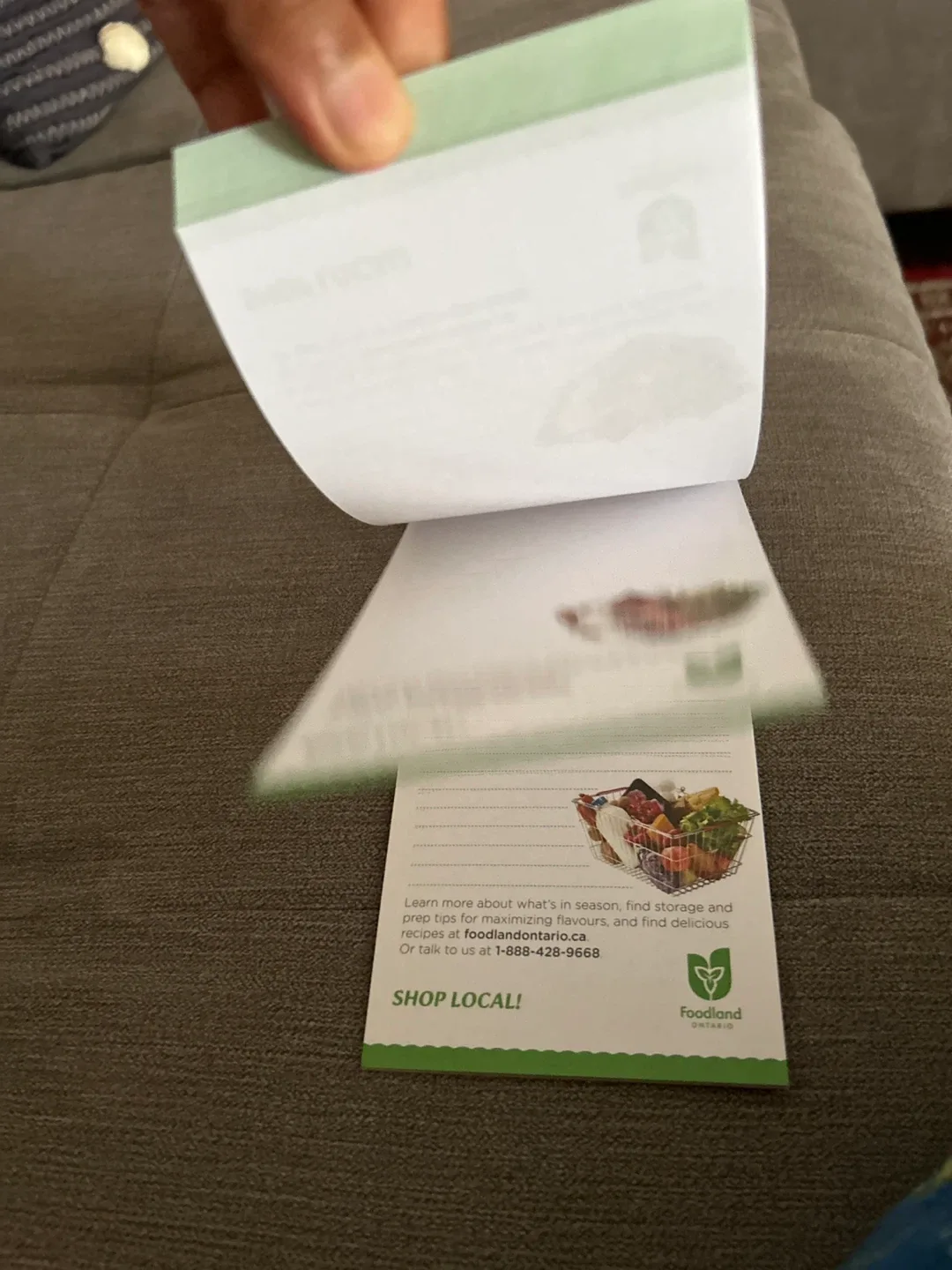 Foodland Ontario Shopping List Notepad image indicator(3)