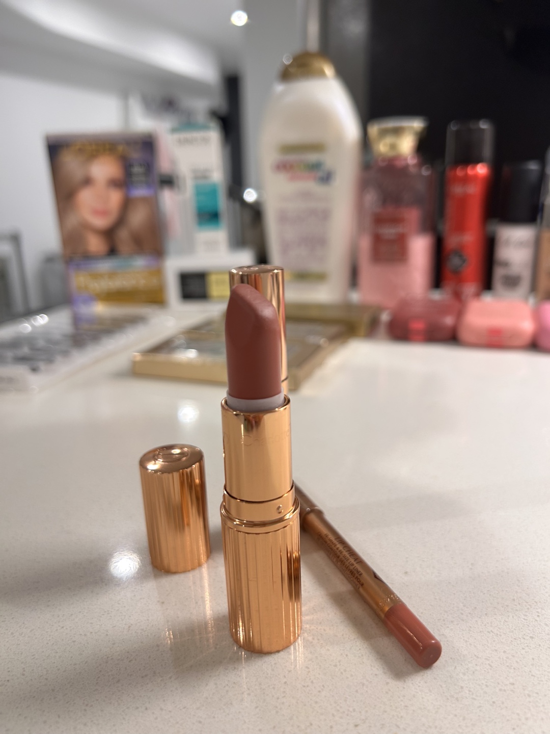 SET: Charlotte Tilbury Pillow Talk Lipstick & Lip Cheat - photo 2