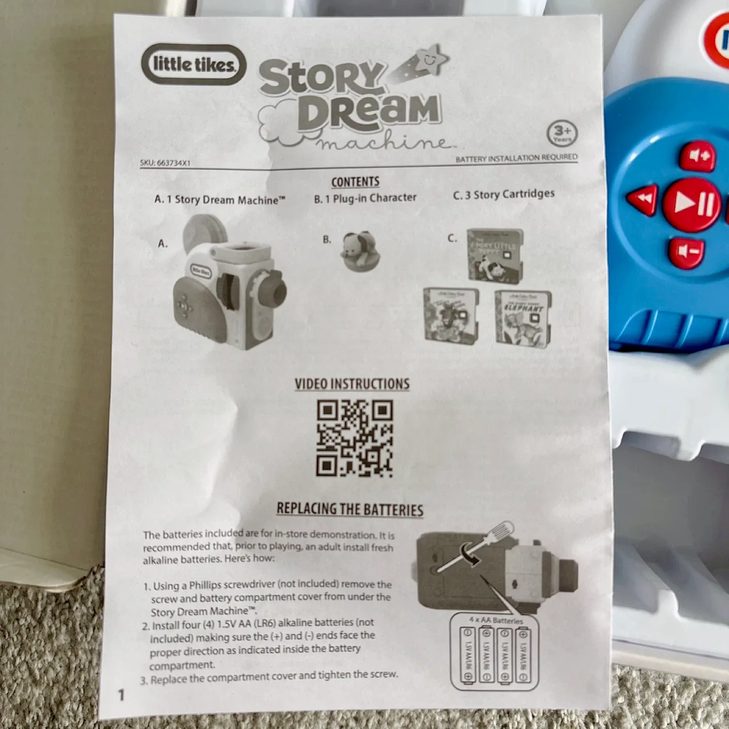 Little Tikes Story Dream Machine with 3 Stories image indicator(4)