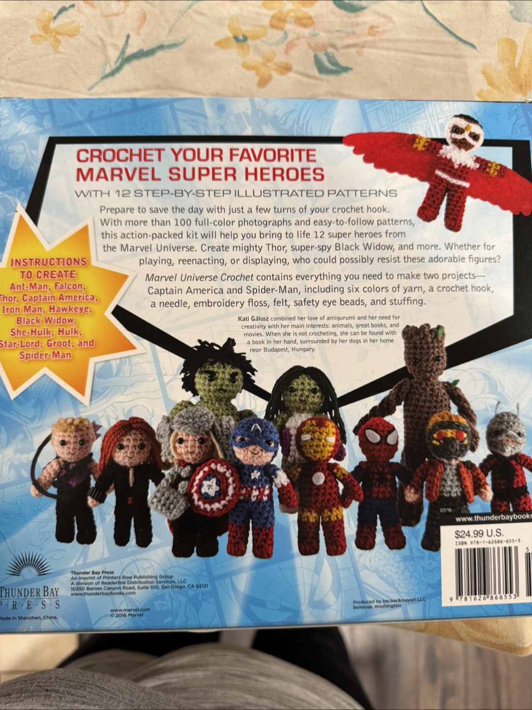 Marvel Universe Crochet Kit - Make 12 Heroes! - photo 2