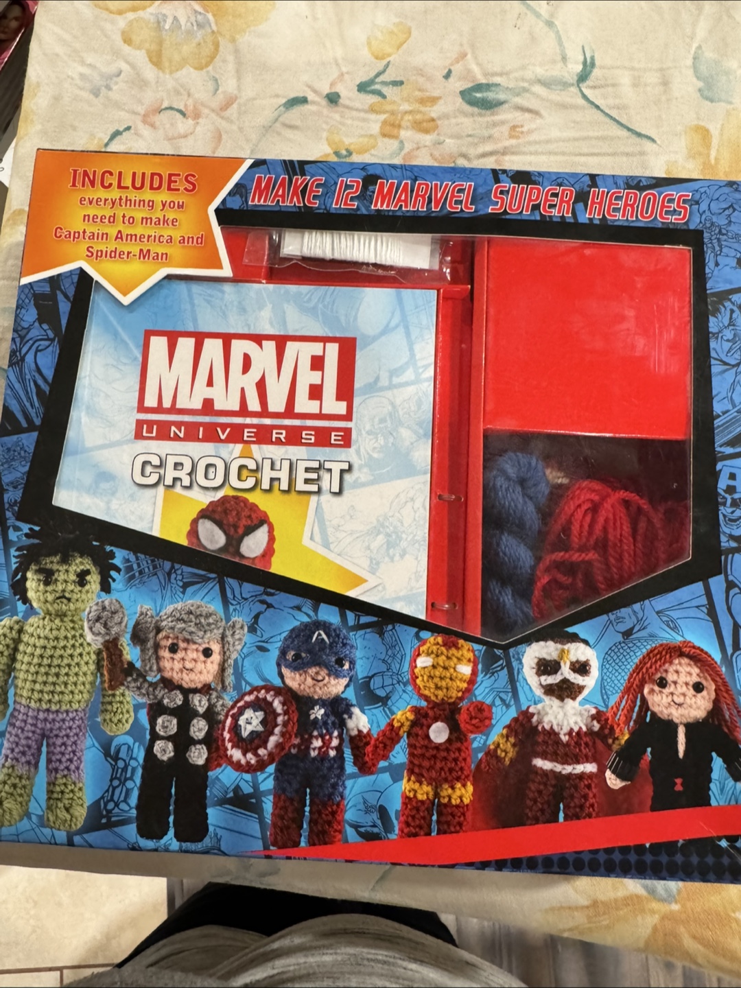 Marvel Universe Crochet Kit - Make 12 Heroes!