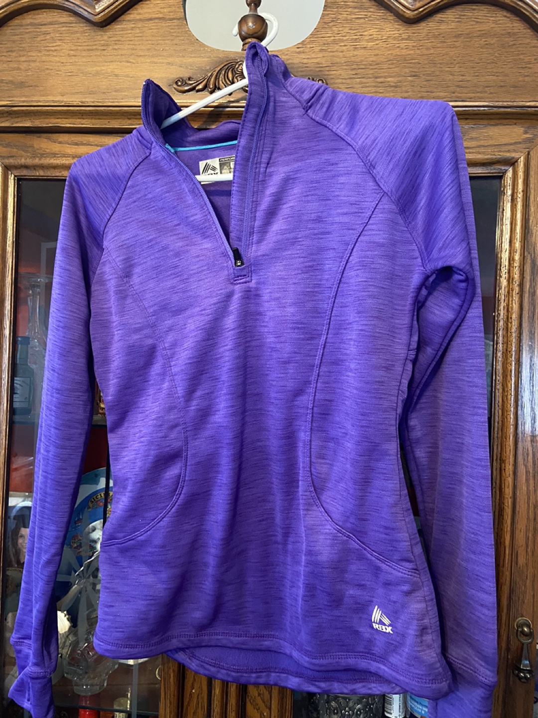 RBX Performance Purple Pullover - Size Small