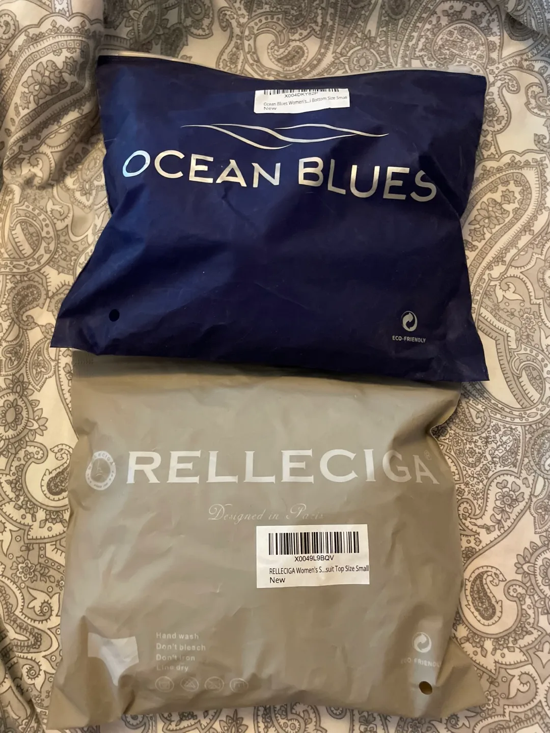 New Relleciga & Ocean Blues Blue Bikini Set image indicator(4)