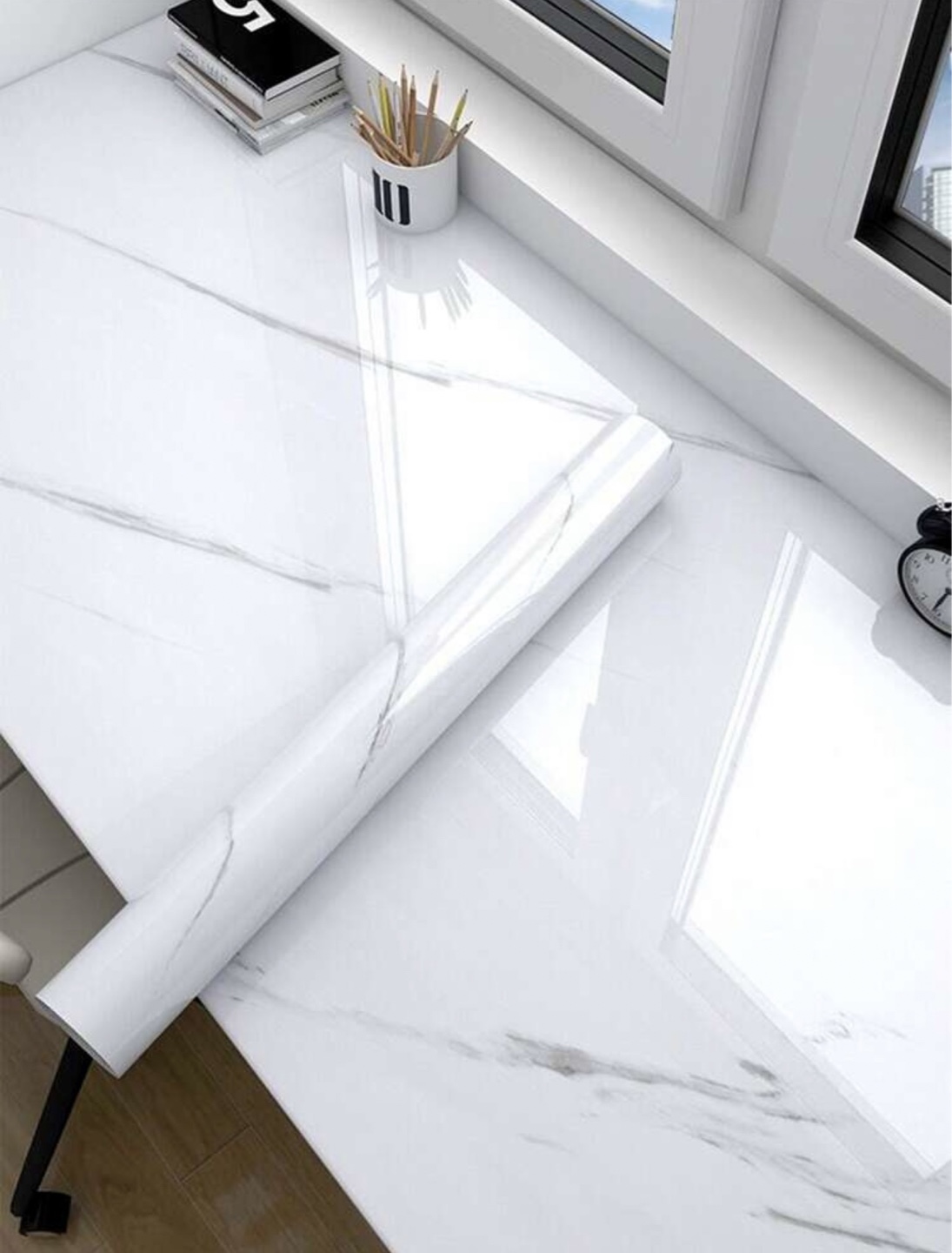 Peel and Stick Marble Wallpaper
