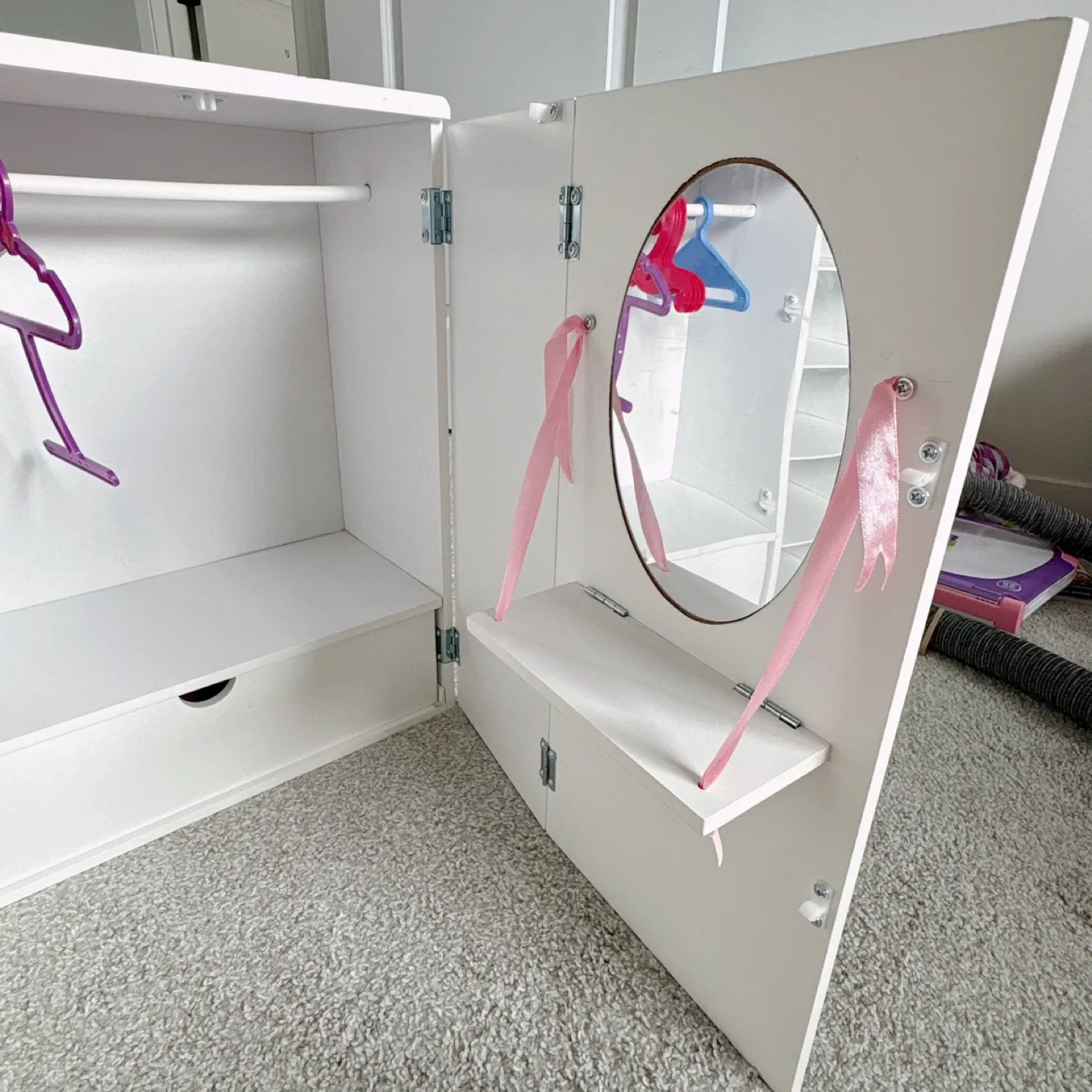 Our Generation Wooden Wardrobe Fashion Closet for 18” Dolls image indicator(4)