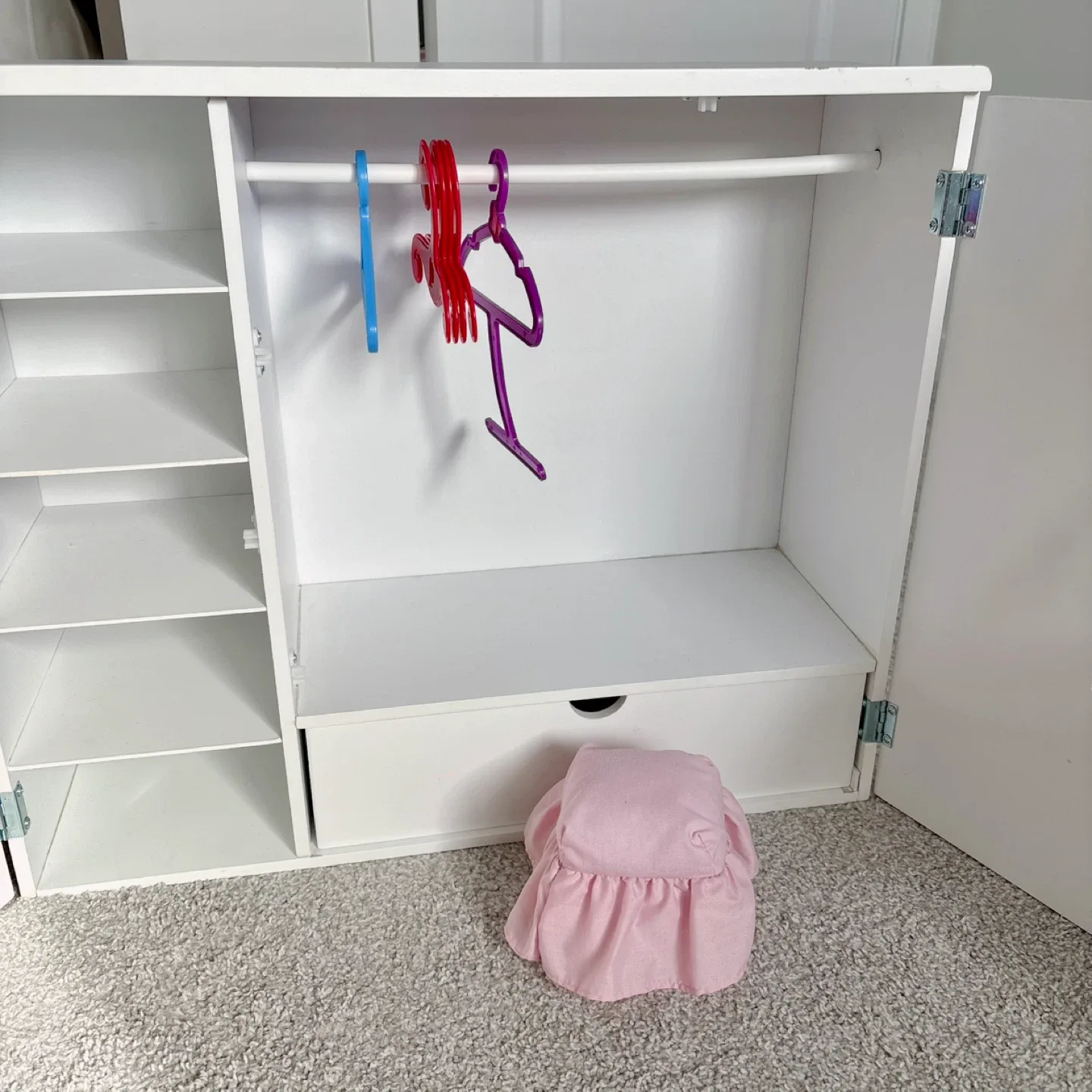 Our Generation Wooden Wardrobe Fashion Closet for 18” Dolls image indicator(2)