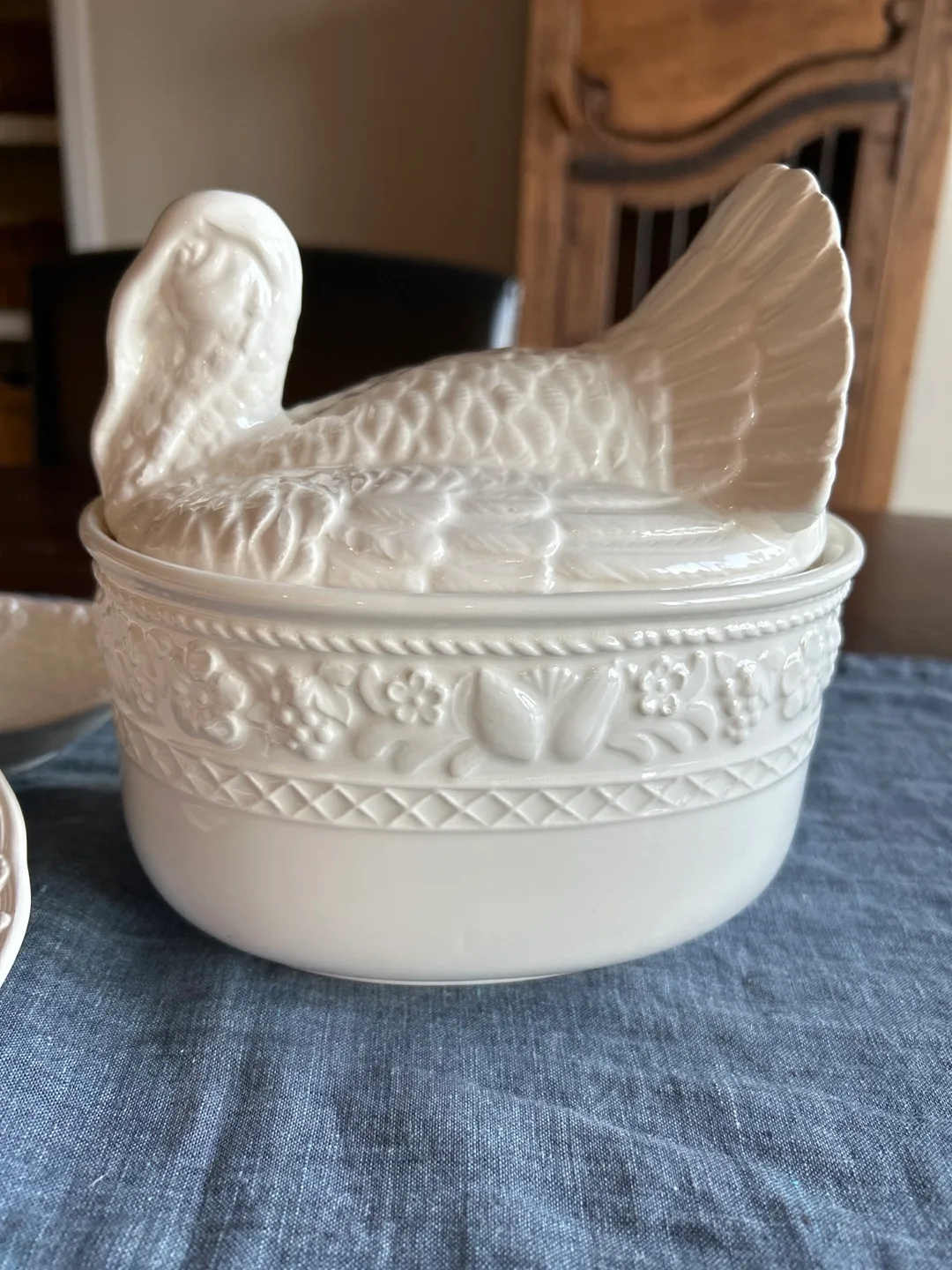 Chesapeake & Himark Turkey Relish Trays & Stuffing Bowl image indicator(2)