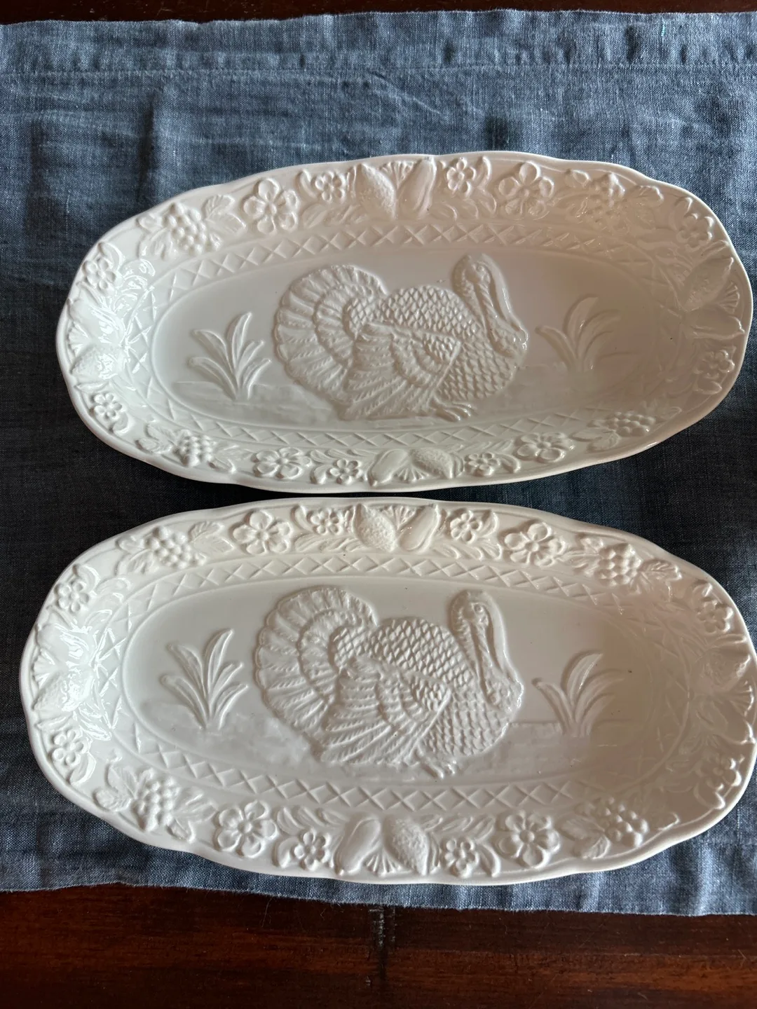 Chesapeake & Himark Turkey Relish Trays & Stuffing Bowl image indicator(3)