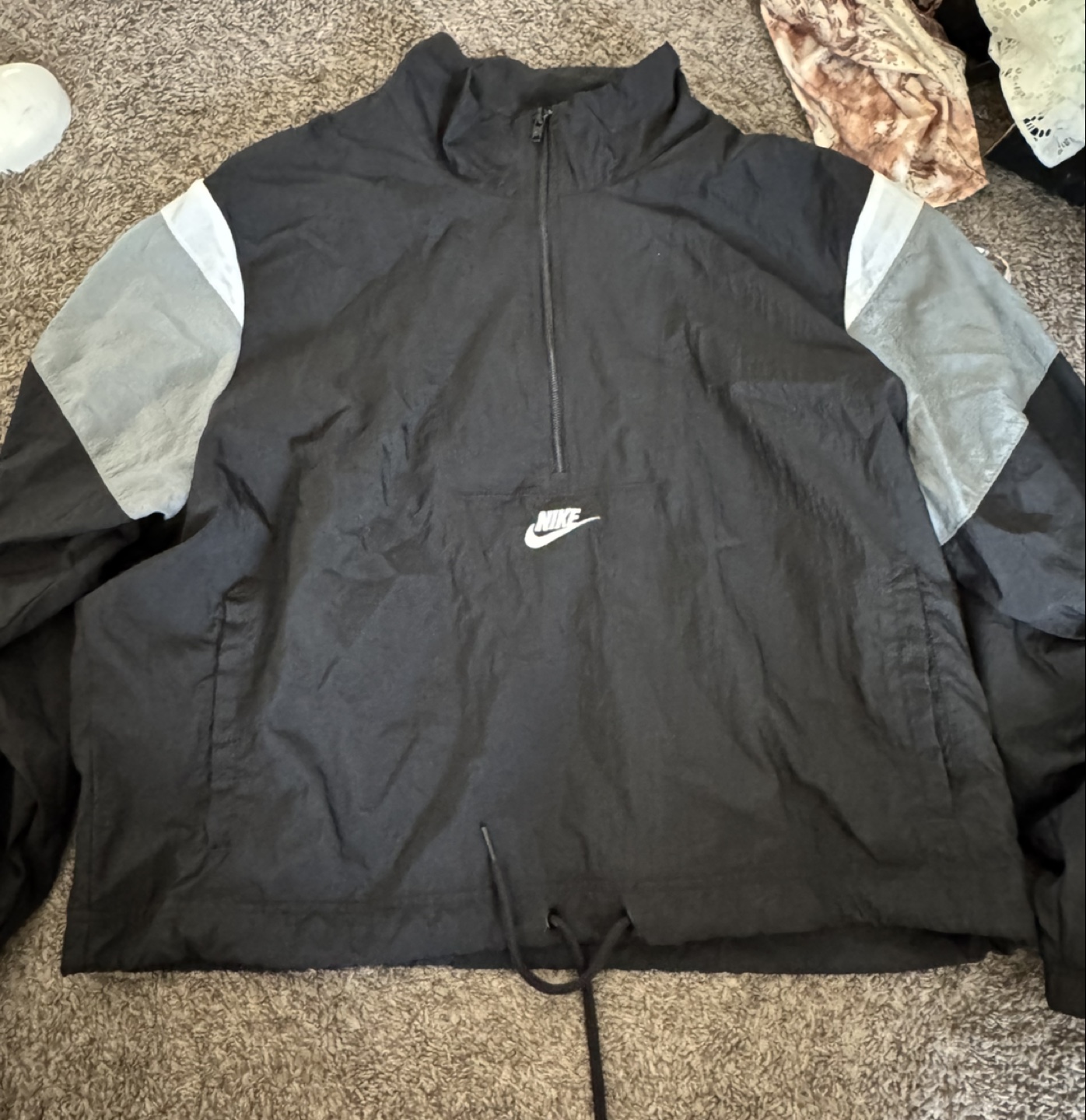 Nike Black Pullover Jacket