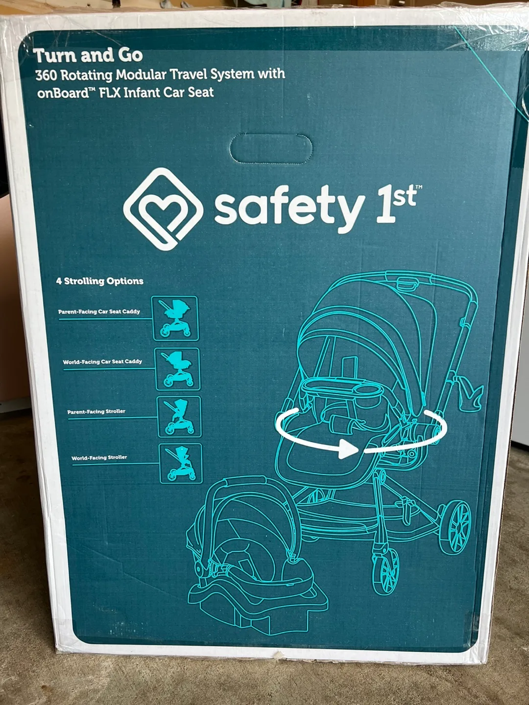 Safety 1st Turn and Go 360 Travel System - NEW image indicator(3)