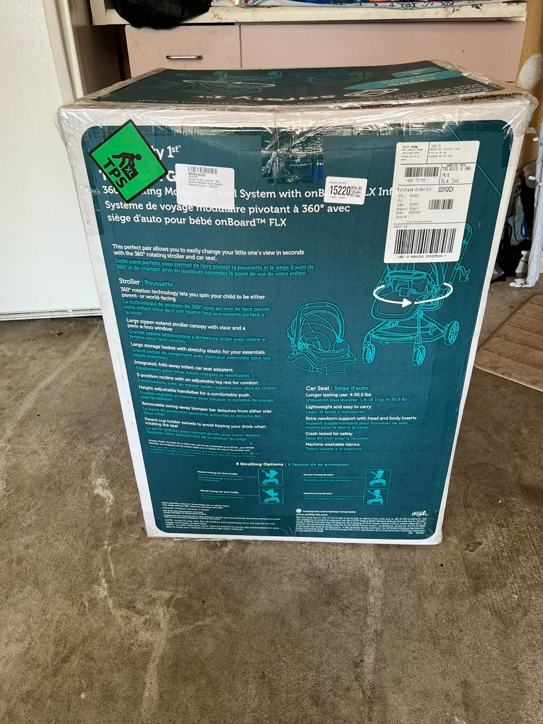 Safety 1st Turn and Go 360 Travel System - NEW image indicator(4)