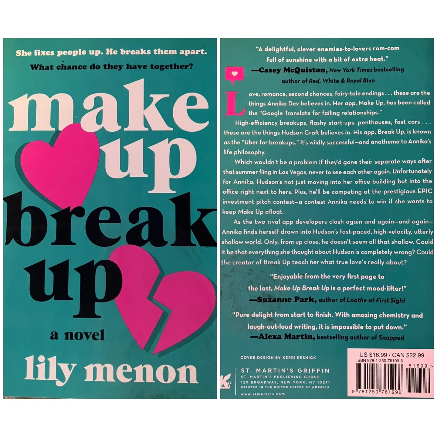 (Book) “Make Up Break Up” by Lily Menon thumbnail