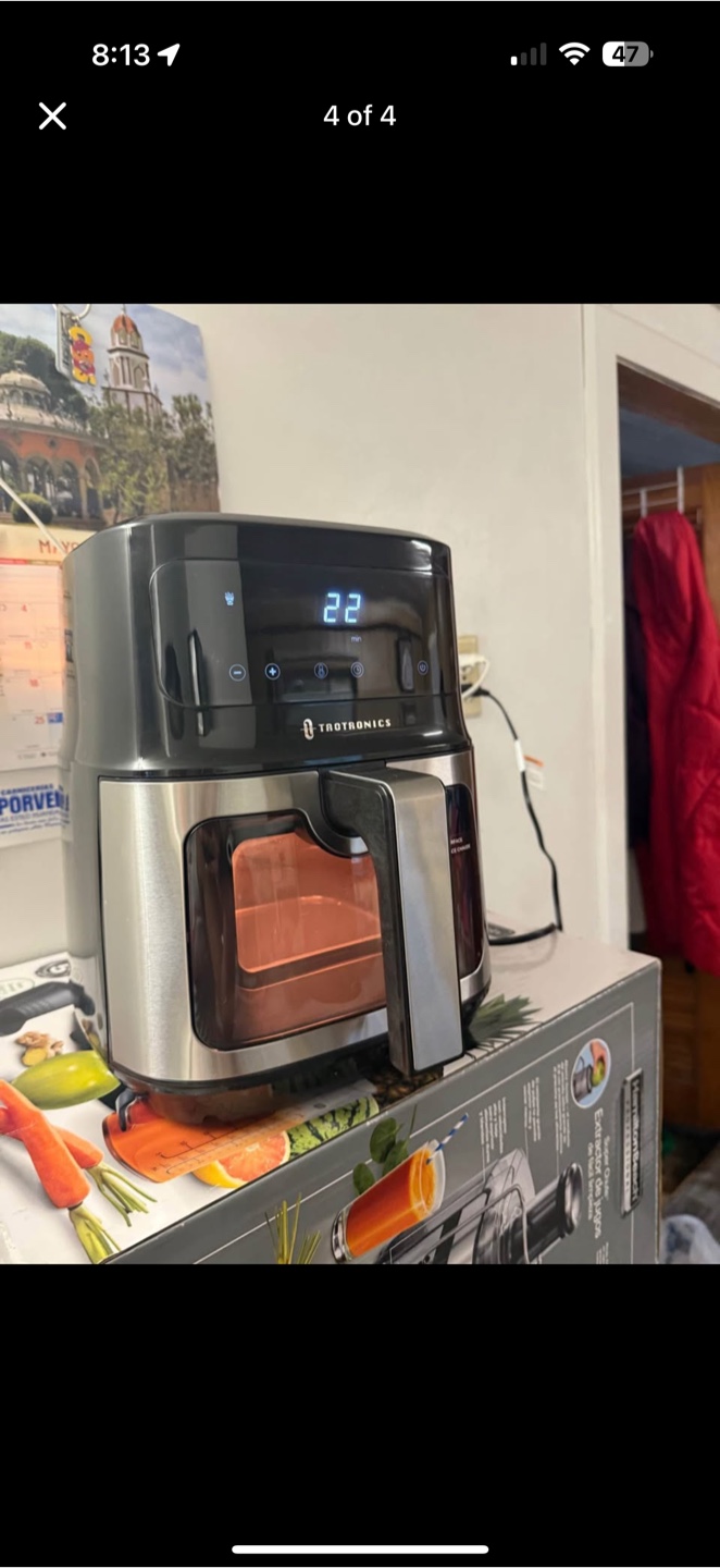 TaoTronics Air Fryer 5.3 Quart - photo 3