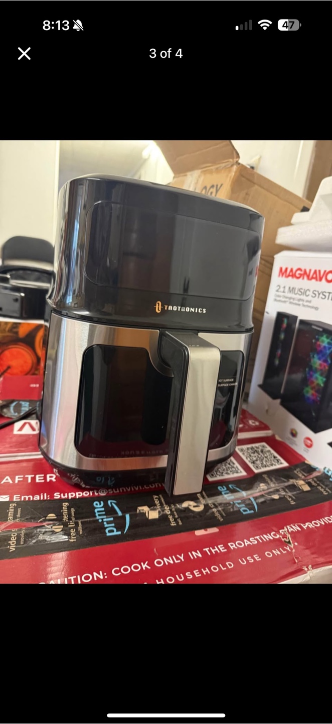 TaoTronics Air Fryer 5.3 Quart