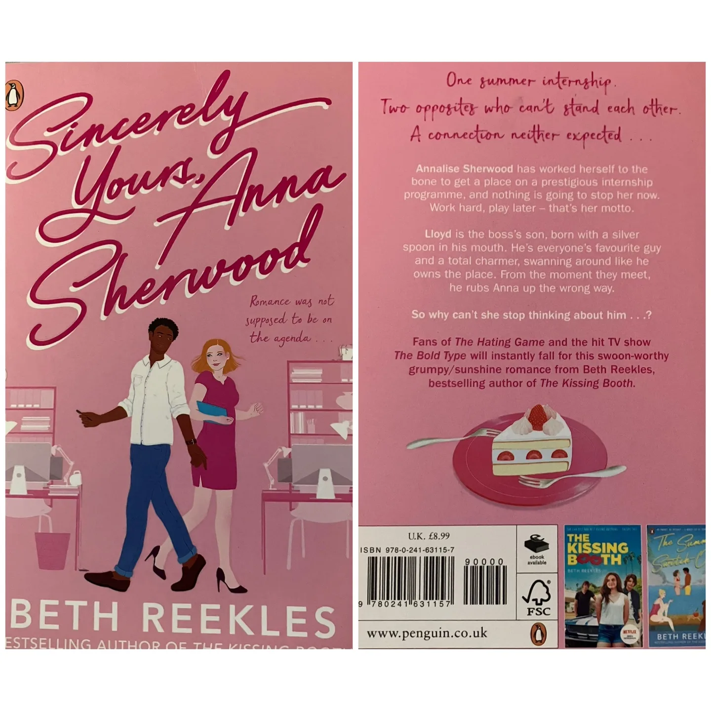 (Book) “Sincerely Yours, Anna Sherwood” by Beth Reekles thumbnail