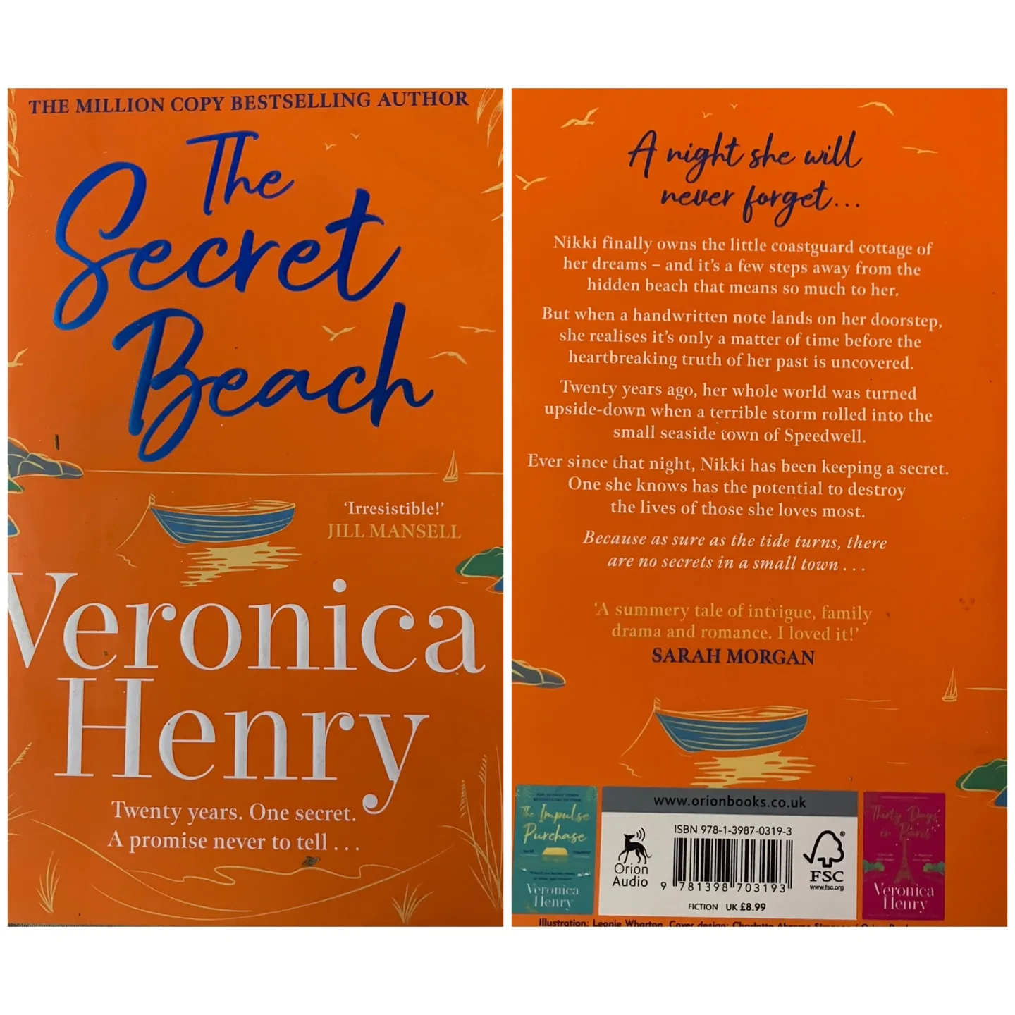 (Book) “The Secret Beach” by Veronica Henry thumbnail