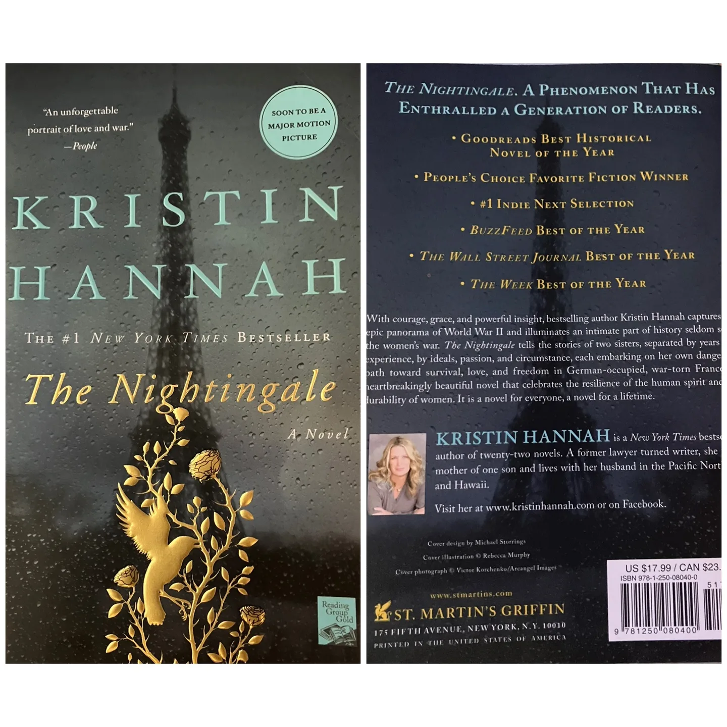 (Book) “The Nightingale” by Kristin Hannah thumbnail