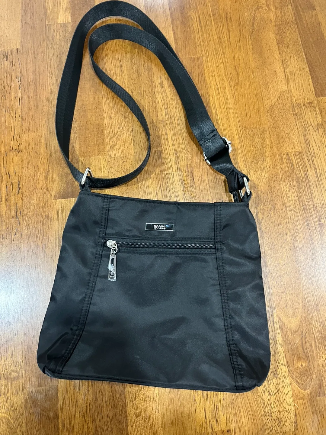 Roots Black Crossbody Bag thumbnail