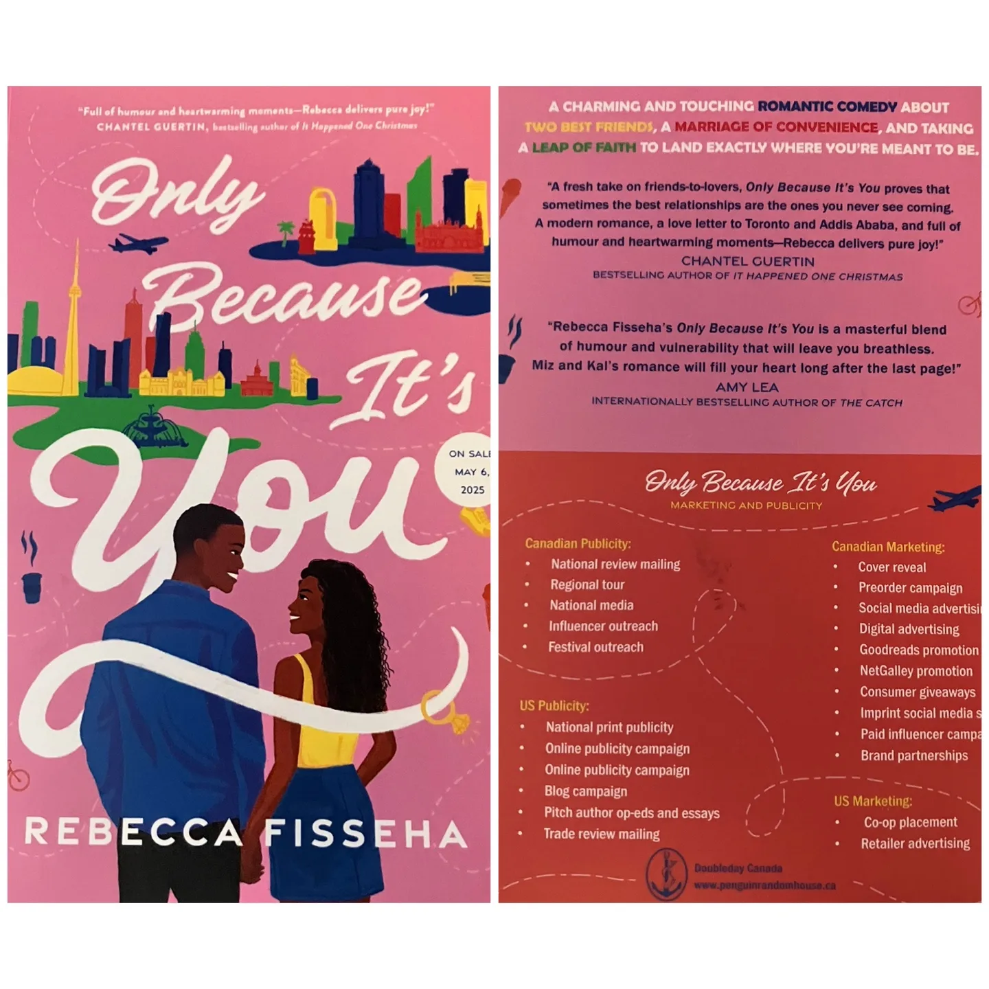 (Book) “Only Because It's You” by Rebecca Fisseha thumbnail